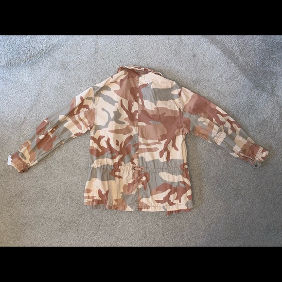 Free People Camo Field Jacket in Taupe - Picture 4 of 8